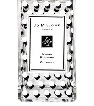 Jo Malone London Nashi Blossom Cologne - a playful, radiant fragrance from the white blossoms that become succulent nashi fruit, with the sweetness of pear plus the crisp bite of apple, a touch of mouth-watering lemon, voluptuous rose and softest white musk. It's Â£85 for 100ml, Â£44 for 30ml, at Jo Malone stores and online.
