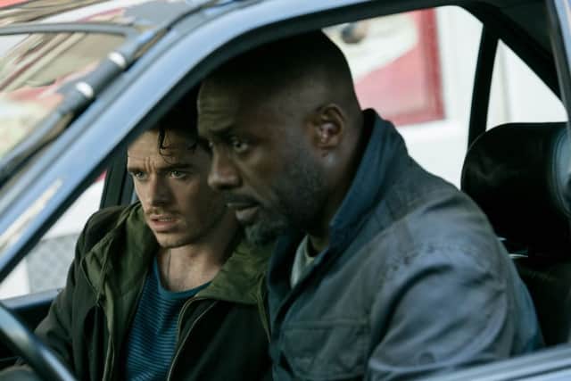 Undated Film Still Handout from Bastille Day. Pictured:  Richard Madden and Idris Elba. See PA Feature FILM Reviews. Picture credit should read: PA Photo/Studio Canal. WARNING: This picture must only be used to accompany PA Feature FILM Reviews.