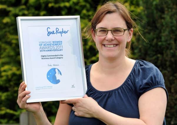 Vicki Gilbert was honoured at a previous Yorkshire Women of Achievement Awards.