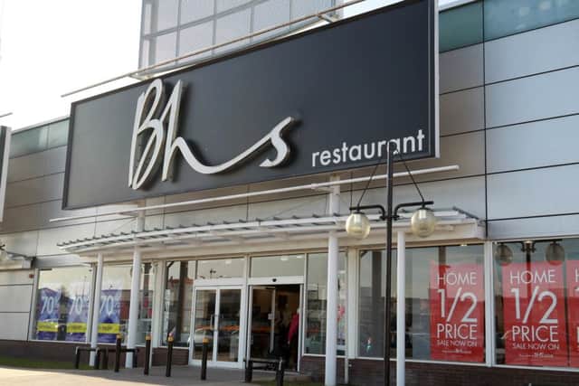 The BHS at Rotherham's Parkgate Shopping Centre is one of many across Yorkshire