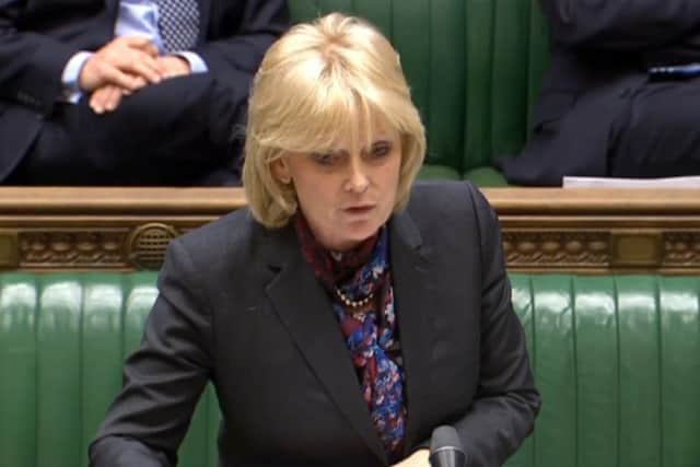 Business minister Anna Soubry makes a statement on BHS in the House of Commons