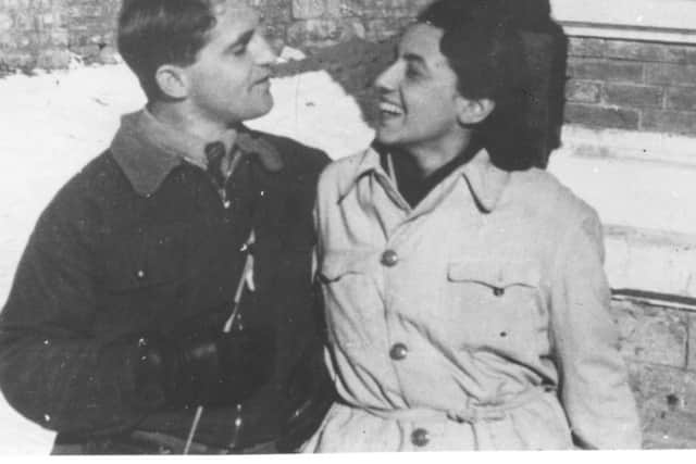 Joseph and Margaret Kagan in Bucharest in 1945.