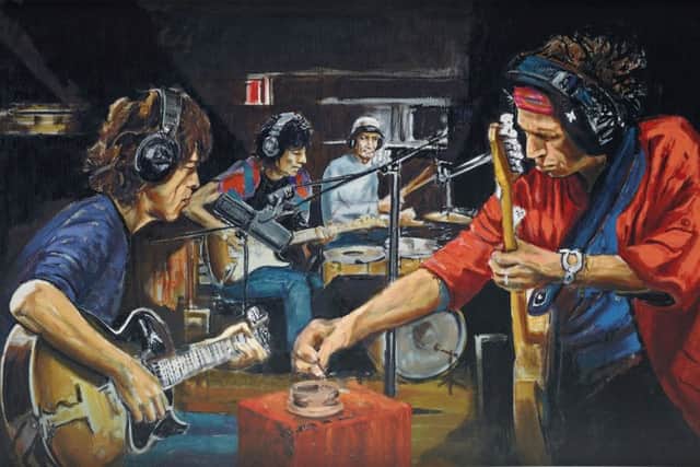 Fans of the Rolling Stones can get their hands on a piece of rock and roll history with a new collection of artwork from Ronnie Wood launching in Leeds. Taken from Ronnie Woods personal archive, the Private Collection comprises some of the most sought after limited editions sold in his artistic career to date. Pictured is Wood's 'Conversation Piece'.