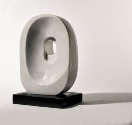 Quiet Form was made by  Barbara Hepworth for her dear friend and the eadmistress of Wakefield Girls High School, Miss Knott, in 1973.