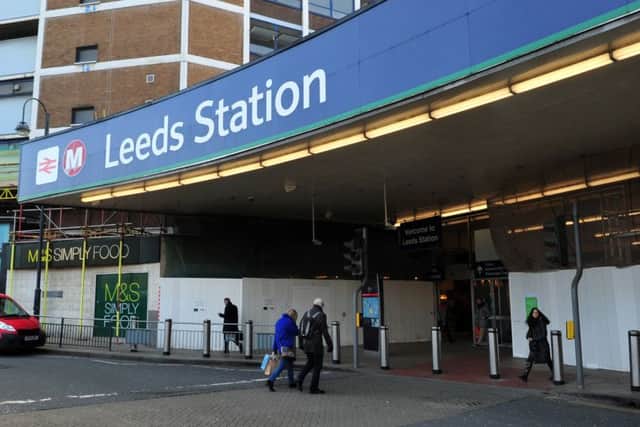 Around 25 people work at the ticket office at  Leeds City Railway Station, the TSSA said. A third could lose their jobs. Picture Tony Johnson