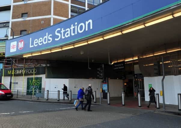 Around 25 people work at the ticket office at  Leeds City Railway Station, the TSSA said. A third could lose their jobs. Picture Tony Johnson