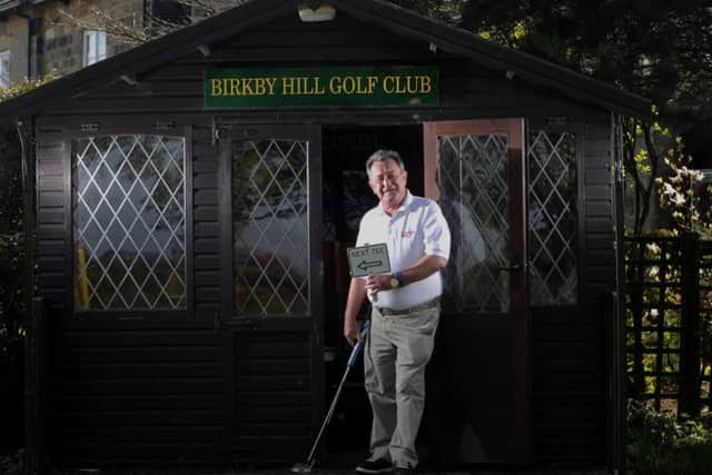 Marshall Capel at his clubhouse