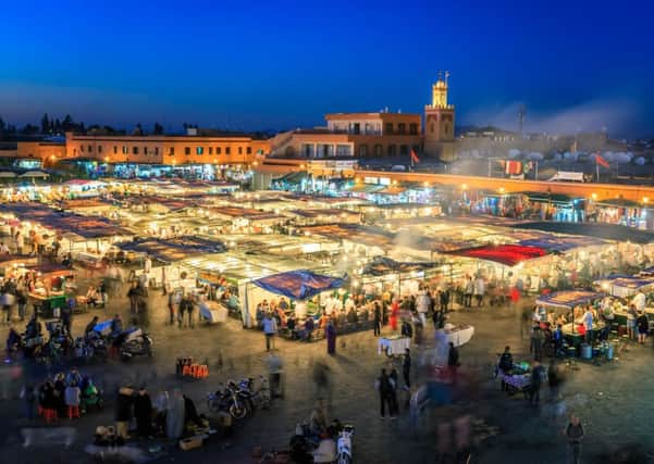 Jemaa El Fnaa, Marrakesh. PIC: PA