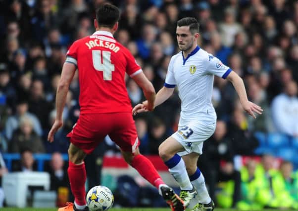 Lewis Cook in match action against Charlton Athletic.