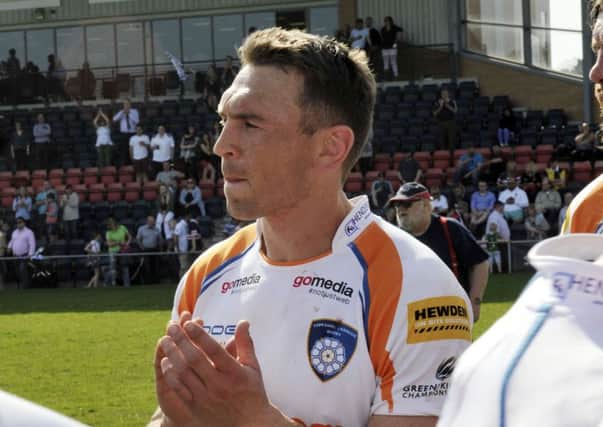 Kevin Sinfield in reflective mood after his final game.