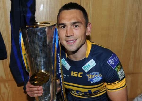 The absence of Kevin Sinfield has been felt by Leeds Rhinos during their current struggles.