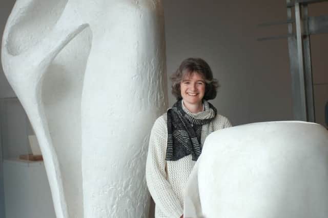 Barbara Hepworths granddaughter Dr Sophie Bowness at the Hepworth Wakefield gallery in 2011.   PICTURE: MATTHEW PAGE