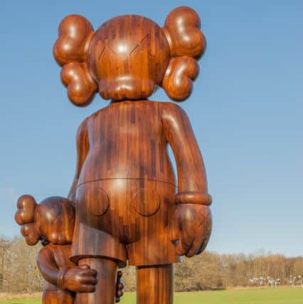 Picture shows Good Intentions ,  By the American Pop Artist Know as KAWS