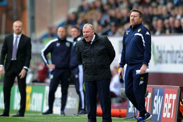 Leeds United head coach Steve Evans. 
Picture: Jonathan Gawthorpe
