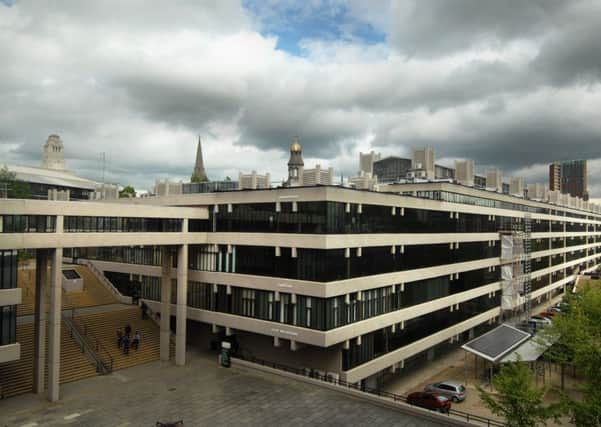 The enterprise hub would sit near the EC Stoner building at the University of Leeds.
