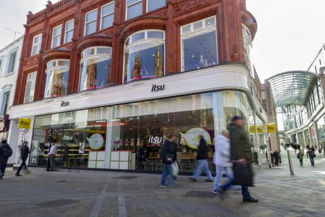 Itsu, Commercial Street, Leeds. Picture by James Hardisty.