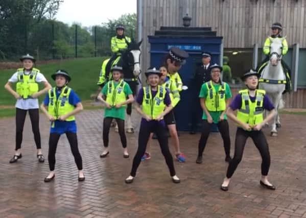 West Yorkshire Police took on the Running Man Challenge.