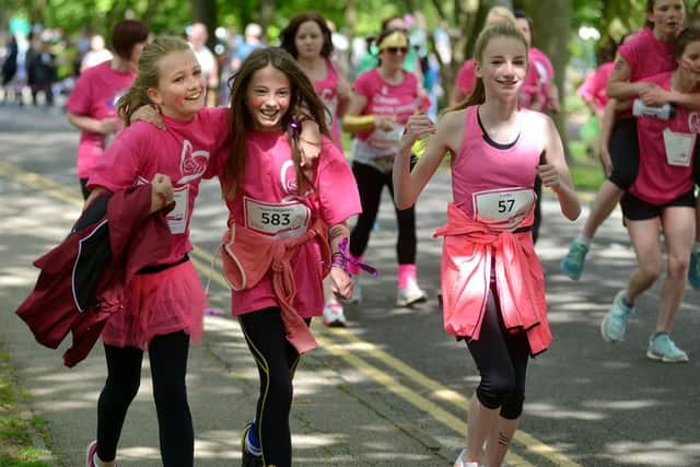 The Race for Life at Thornes Park, Wakefield. Picture: Andrew Bellis.