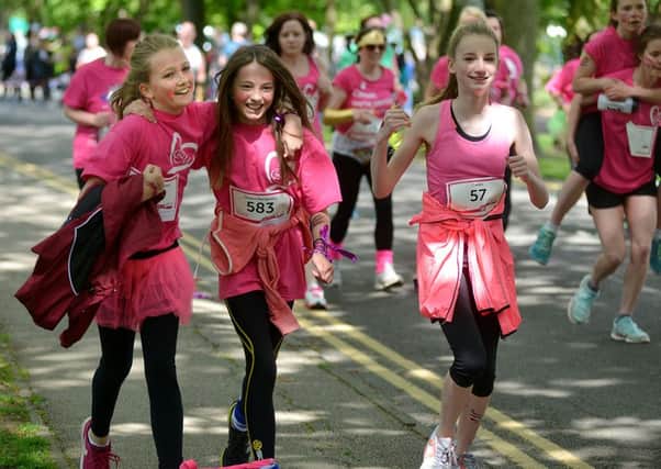The Race for Life at Thornes Park, Wakefield. Picture: Andrew Bellis.