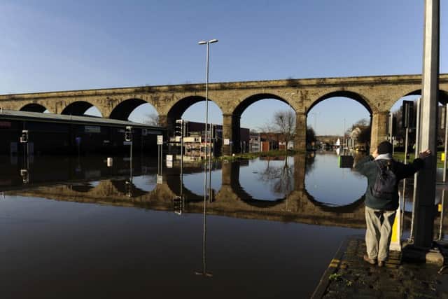 Flooding at Kirkstall Road during the Boxing Day floods last year. Pics: Bruce Rollinson.