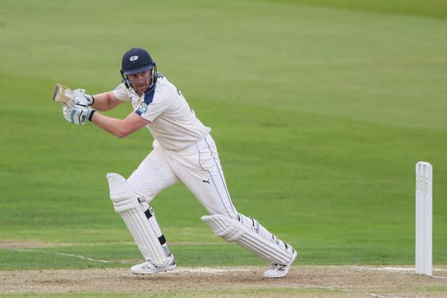 Yorkshire captain Andrew Gale, was dismissed cheaply on the final afternoon at Taunton. Picture: SWPix.com