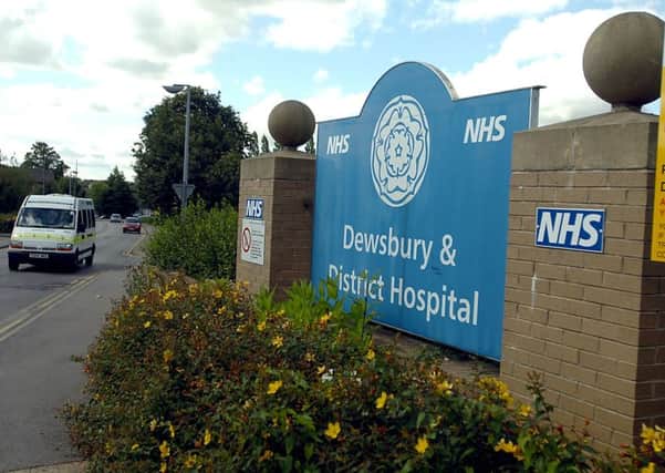 Dewsbury District Hospital.