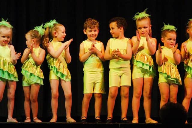 The Lisa Crawshaw School of Dance performs at Pudsey Civic Society.