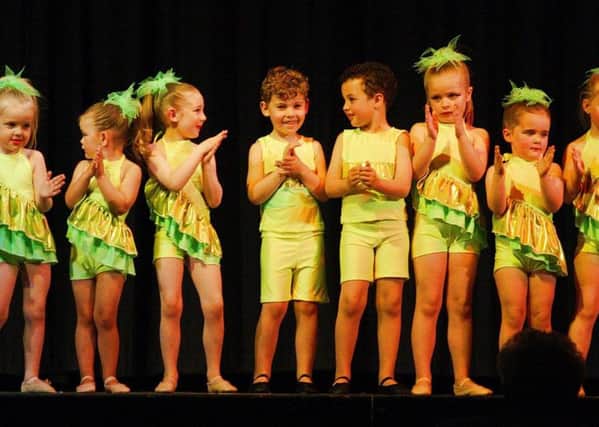 The Lisa Crawshaw School of Dance performs at Pudsey Civic Society.