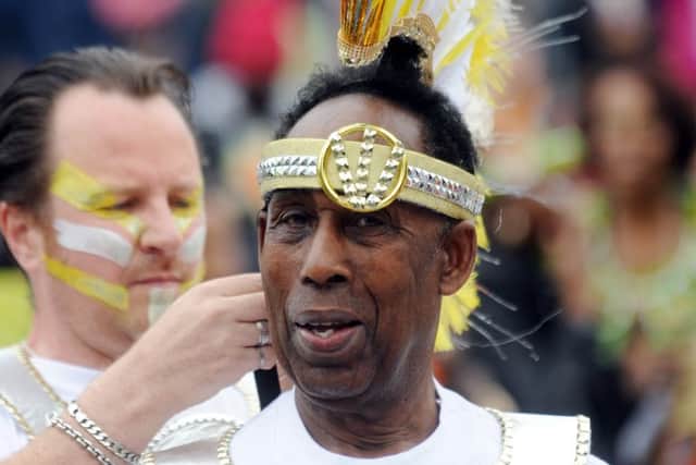 Arthur France pictured last year's carnival. PIC: Simon Hulme