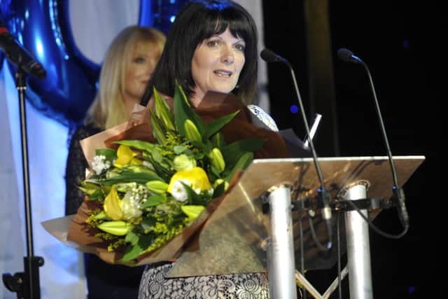 The Yorkshire Women of Achievment awards, at New Dock Hall, Royal Armouries Leeds.The winner of the overall women achievment award Jayne Senior..20th May 2016 ..Picture by Simon Hulme