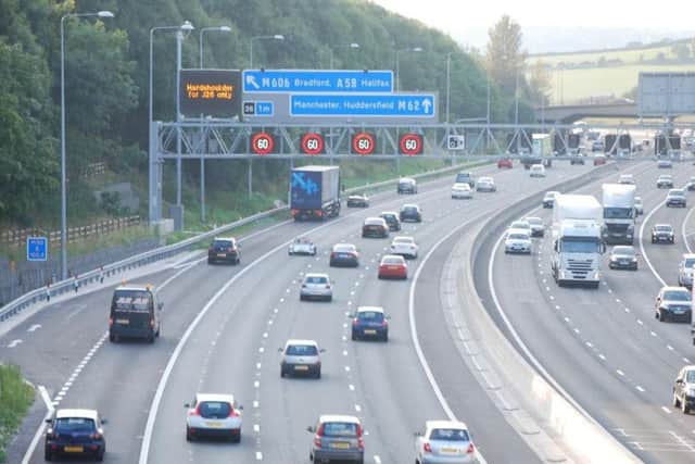 Memo to David Cameron. Come to the M62 in a driverless car and then ponder whether to invest in Northern Powerhouse or space tourism.