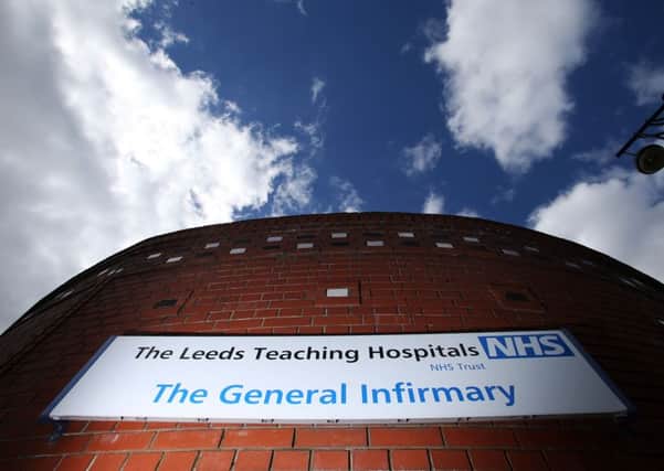 Leeds General Infirmary. Picture by Lynne Cameron/ PA Wire.