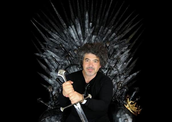 Game of Thrones Actor Miltos Yerollemov at SmashCon. PIC: Simon Hulme