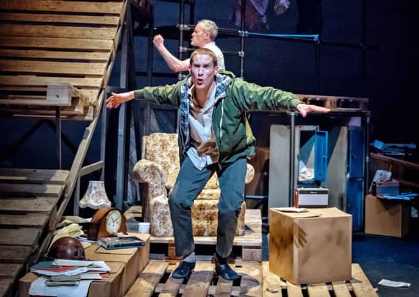 Kes production images from West Yorkshire Playhouse.
