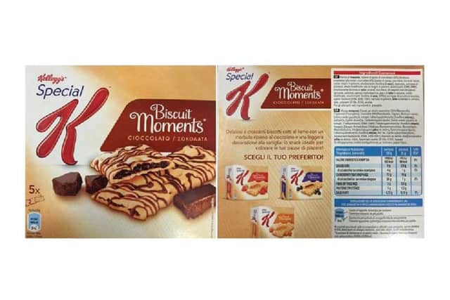 The affected boxes are not labelled in English. Credit: SWNS