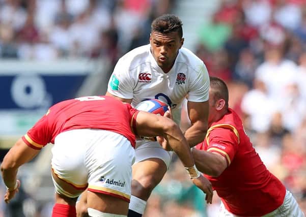 England centre Luther Burrell.