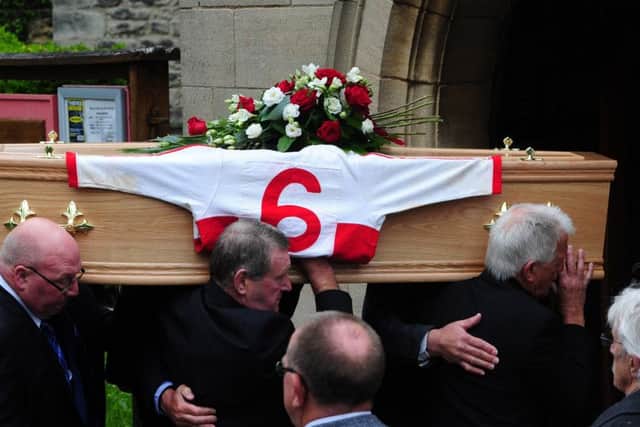 The funeral of Rugby League legend Roger Millward.