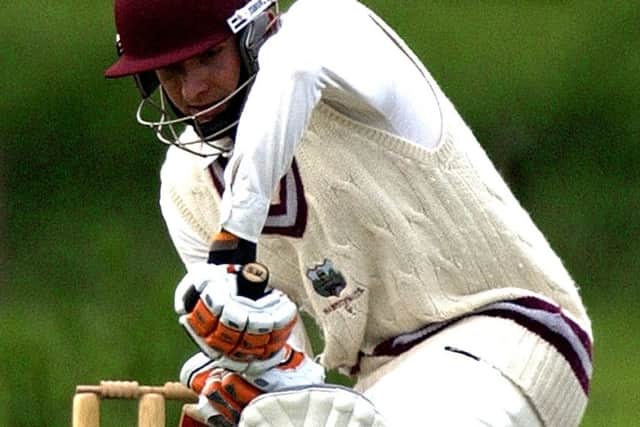 Hampsthwaite batsman Richard Barratt.