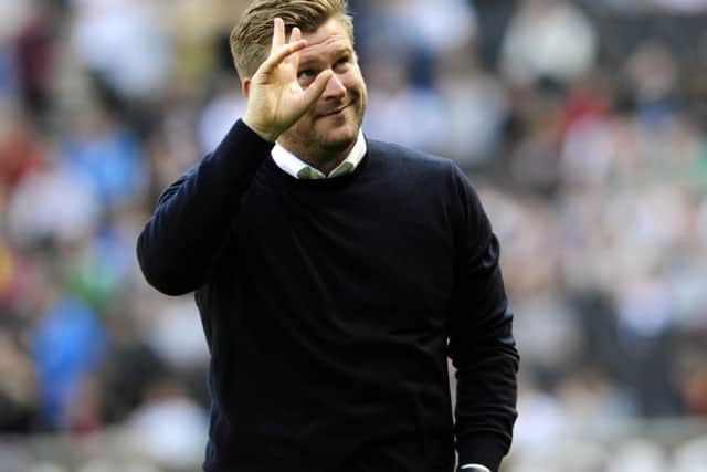 MK Dons boss Karl Robinson has also been linked to the Leeds job.