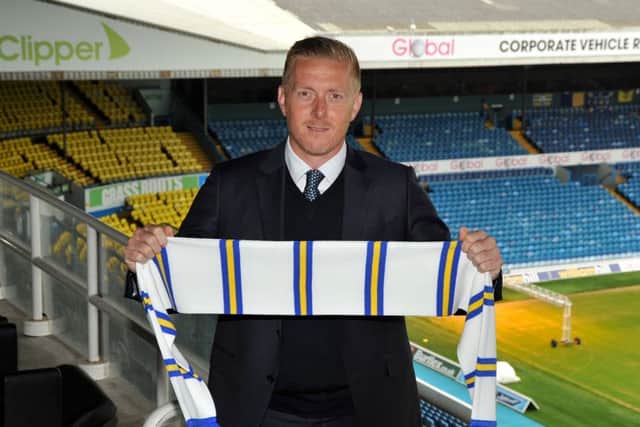 New Leeds manager Garry Monk (Varleys Picture Agency)