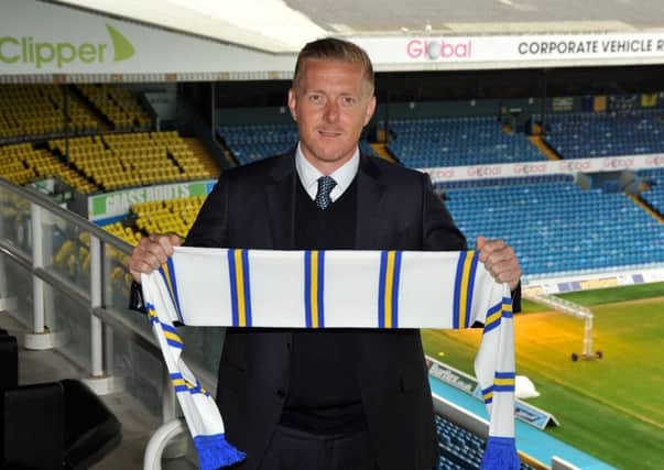 New Leeds manager Garry Monk (Varleys Picture Agency)
