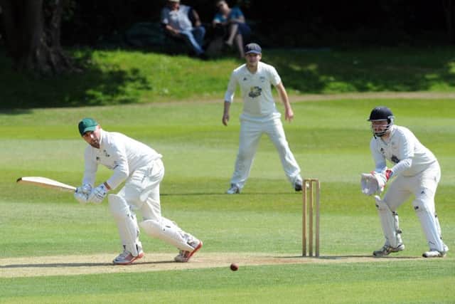 Waddilove Cup action from Kirkstall Educational v Otley. PIC: Steve Riding