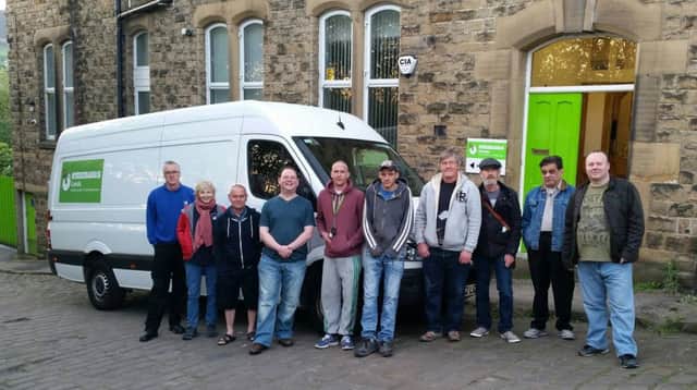CHARITY TREK: Staff from Emmaus Leeds ventured to France for the big charity sale.