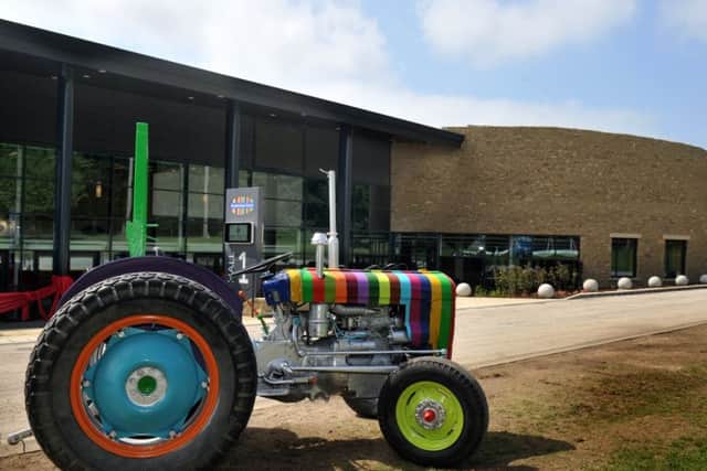 The Yorkshire Agricultural Society's new exhibition hall at the Great Yorkshire Showground, Harrogate, is now open for business. Pictures: Gary Longbottom (GL1010/36a)