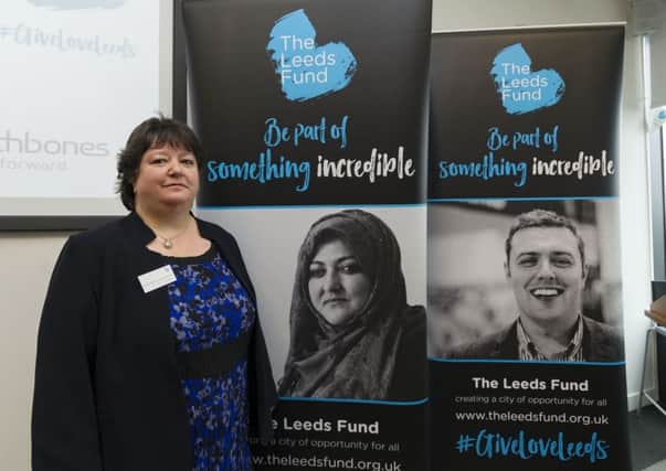 Launch of The Leeds Fund by the Leeds Community Foundation at the YEP building. Sally-Anne Greenfield is pictured. Pics: James Hardisty.