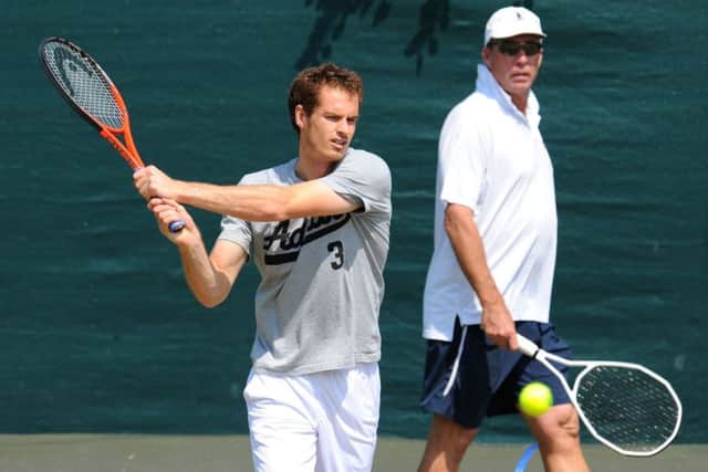 Great Britain's Andy Murray and his coach Ival Lendl back in 2013. Picture: Dominic Lipinski/PA.