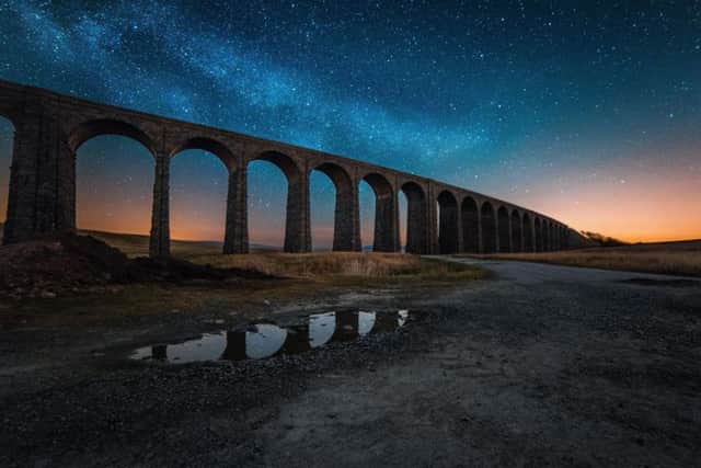 A dark sky at the Ribblehead Viaduct. The Yorkshire Dales Authority is looking to attract stargazers. PIC: Matthew Savage
