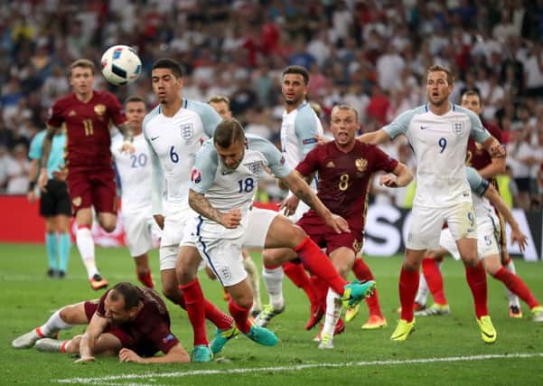 Domestic abuse calls made to West Yorkshire Police spiked during England's opening match of Euro 2016 against Russia.   Pic: Nick Potts/PA Wire.
