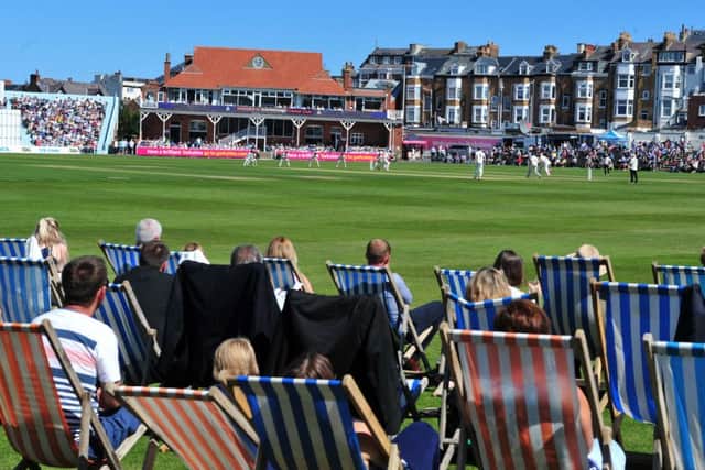 Yorkshire members enjoy a day at Scarborough where the county hope to kick-start their one-day fortunes (Picture: Tony Johnson).