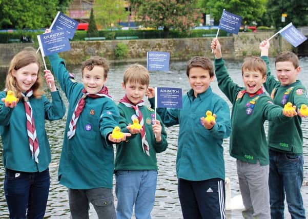 Bramhope Scouts and Cubs set to support the Otley Duck Race